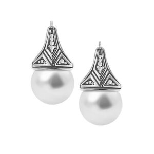 Kolczyki azteckie z perełką