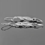 Kolczyki boho listki