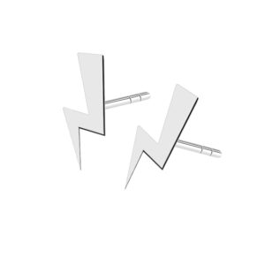 Kolczyki pioruny błyskawice