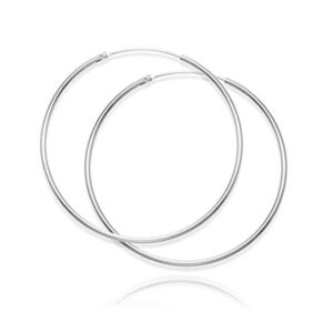 Kolczyki kółka 8 cm