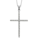 Krzyżyk z cyrkoniami