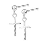 Krzyżyki wiszące zdobione