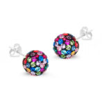 Kule swarovskiego wielokolorowe 10mm