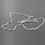 Łańcuszek singapur 38cm