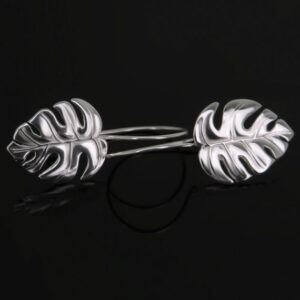 Kolczyki liście monstery