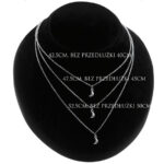 Potrójny naszyjnik kaskadowy