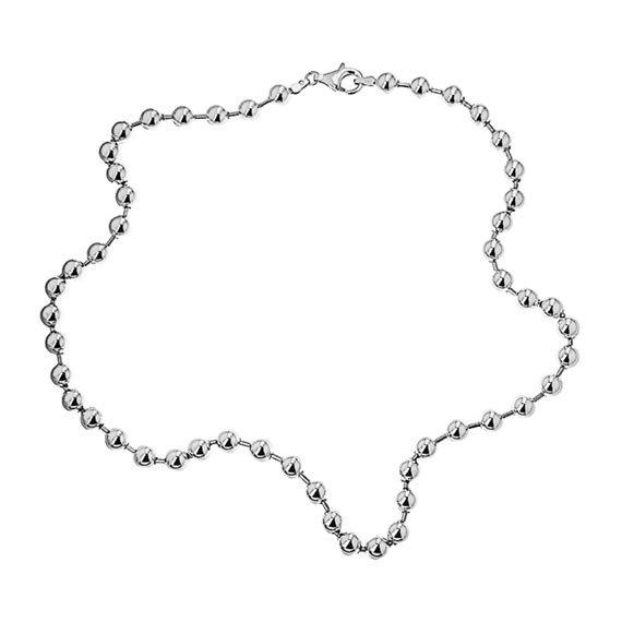 Naszyjnik kolia kulki 6mm 50cm 1 Naszyjnik kolia kulki 6mm 50cm