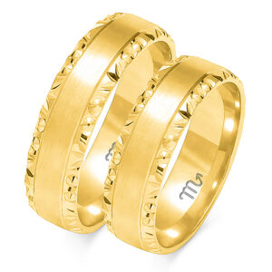 Obrączki z żółtego złota