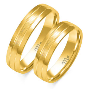 Obrączki z żółtego złota