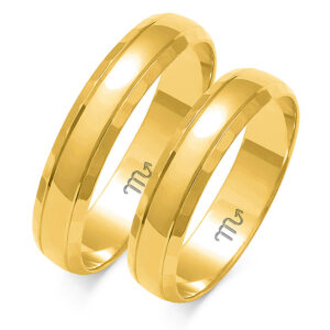 Obrączki z żółtego złota