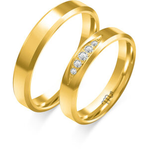 Obrączki z żółtego złota
