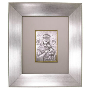 Obrazek srebrny Matka Boska Nieustającej Pomocy