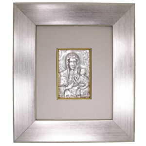 Obrazek srebrny Matka Boska Częstochowska