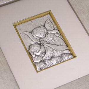 Obrazek srebrny Anioł Stróż