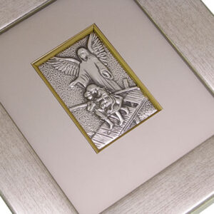 Obrazek srebrny Anioł Stróż