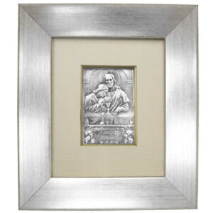 Obrazek srebrny Pamiątka I Komunii Świętej