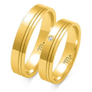 Obrączki z żółtego złota