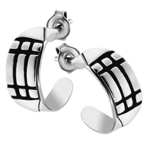 Kolczyki półkola atlanty