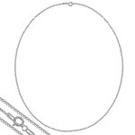 Łańcuszek pancerka 1mm 50cm