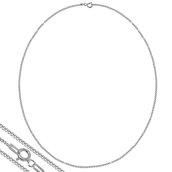 Łańcuszek pancerka 1mm 42cm 1 Łańcuszek pancerka 1mm 42cm