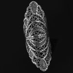 Długi ażurowy pierścionek