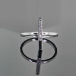 Pierścionek minimalistyczny