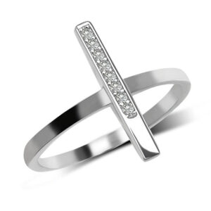 Pierścionek minimalistyczny