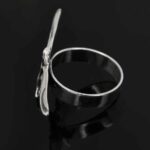 Pierścionek na 3 palce kruk