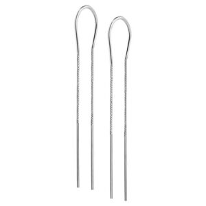 Przekładane kolczyki podwójne patyczki