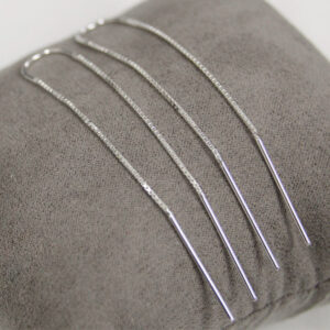 Przekładane kolczyki podwójne patyczki