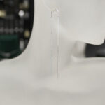 Przekładane kolczyki podwójne patyczki