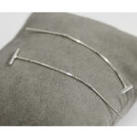 Przekładane przeciągane kolczyki rurki