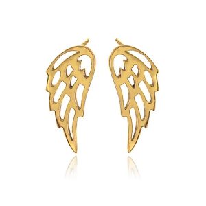 Skrzydła duże złote 24mm