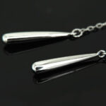 Kolczyki na łańcuszku