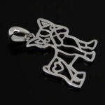 Wisiorek piesek buldog