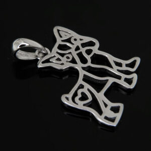 Wisiorek piesek buldog