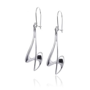 Kolczyki wiszące asymetryczne