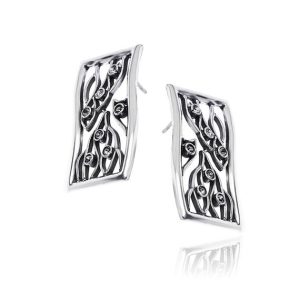 Kolczyki z kamieniami