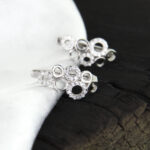 Kolczyki z motywem kółek