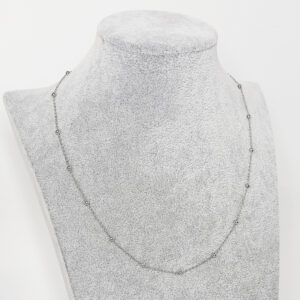 Naszyjnik łańcuszek z kulkami