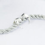 Kolczyki delfiny z cyrkonią