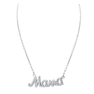 Naszyjnik z napisem MAMA