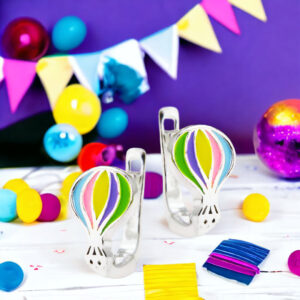 Kolczyki dziecięce - balony