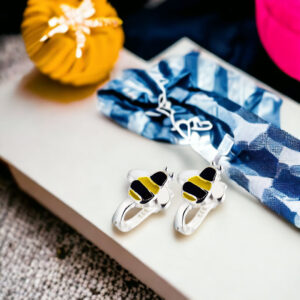 Kolczyki dziecięce - pszczółki