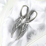 Kolczyki wiszące skrzydła