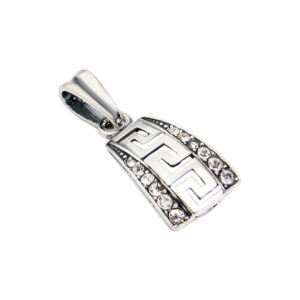 Wisiorek droga grecka z cyrkoniami