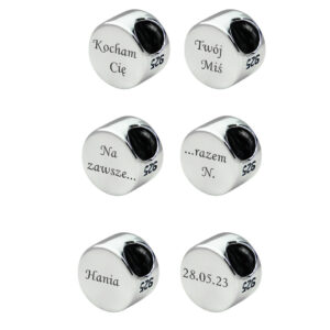 Charms okrągły z Twoim grawerem