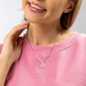 Wisiorek konturowy słonik